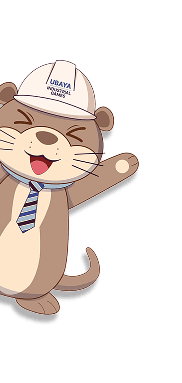 Berang-berang mascot left