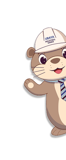 Berang-berang mascot right